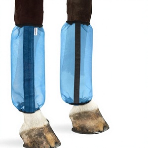 Coprigambe Estivi in Nylon per Cavalli, Protezioni Anti-Zanzare, Ghetre Traspiranti in Rete, Coprigambe Anti-Mosche per Cavalli - Product Image 2