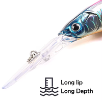 110mm 15.5g plongée profonde lent flottant vairon Wobbler leurre artificiel dur appât manivelle bar brochet doré perche engins de pêche