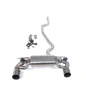 Vente directe d'usine, système d'échappement Catback pour BMW <span class=keywords><strong>125i</strong></span> <span class=keywords><strong>F20</strong></span> 2.0T B48 2017, échappement de haute qualité, silencieux Valvetronic - Product Image 1