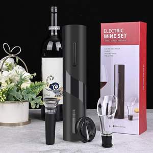 ชุดเครื่องเปิดขวดไวน์ไฟฟ้าเครื่องตัดฟอยล์เครื่องซีลสูญญากาศและที่เปิดจุกขวดไวน์อัตโนมัติเกลียวไฟฟ้าไร้สาย - Product Image 2