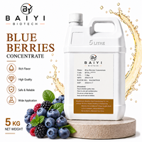 BAIYI Arôme Concentré de Chicha de Qualité Alimentaire Haute Pureté, Liquide Jaune Clair, Parfum Fruité Frais pour l'Arômeisation