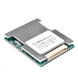 โมดูลบอร์ดป้องกันแบตเตอรี่ Li-ion ขนาดกะทัดรัด60A BMS 13S 48V F795ทนทาน - Product Image 1