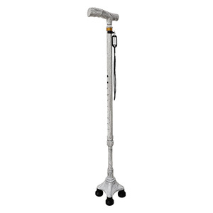 Canne de marche pour personnes âgées en alliage d'aluminium, télescopique réglable, antidérapante, légère, avec fonction de massage et de soutien pour la santé - Product Image 2