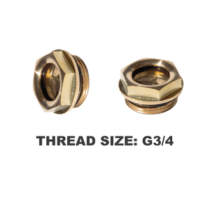 Glasrohr-Füllstandsanzeiger für Flüssigkeiten und Öltanks, Röhrenförmige Wasserstandsanzeige für Präzise Füllstandsmessungen - Product Image 1