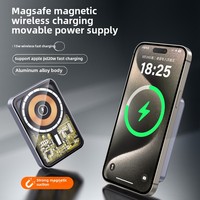 Nouvelle conception d'usine Portable Slim 10000mah batterie magnétique chargeurs sans fil Power Bank