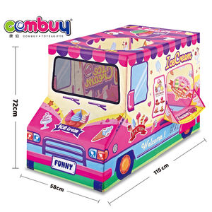 Tente <span class=keywords><strong>tipi</strong></span> pop-up pour enfants, spéciale, intérieur, <span class=keywords><strong>voiture</strong></span>, camion, jouets, crème glacée - Product Image 6