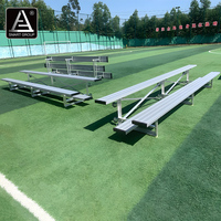 Tribunes mobiles d'extérieur intelligentes pour stades sportifs, tribunes en aluminium démontables et transportables, sièges de tribunes, bancs de tribunes, gradins en aluminium