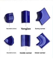 Profilé d'angle incurvé 3D souple pour bordures de carrelage et connexions d'escalier – Protection arrondie flexible avec finition décorative pour murs et sols