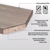 Scrivania Direzionale di Lusso in Pelle, Durevole ed Ecologica, con Prese di Corrente Integrate per CEO, Professionale e di Alta Gamma