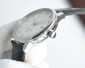 Montre-bracelet en cuir pour hommes, minimaliste, classique, automatique, mécanique, mouvement Miyota, boîtier en acier inoxydable, cristal saphir, 20mm - Product Image 4