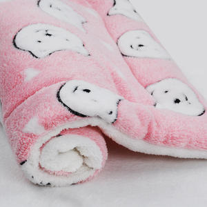 سرير للكلاب والقطط من صوف الميرينو، مدفأ، مقاوم للماء، قابل للطي، ناعم، قابل للغسل، سميك، مناسب للسفر - Product Image 6