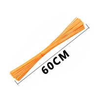 Tige de guidage à crochet en fil de nylon durable, accessoire de rechange pour équipement d'accumulateur de trame de grande taille pour métier à tisser textile
