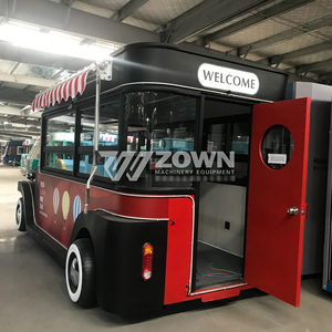 Trendy Style Electric Mobile Food Vehicle, Adjustable Internal Space Food Cart For Various Commercial Food Projects - Product Image 2