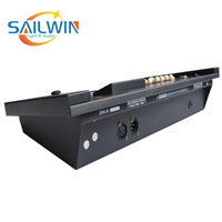Console de contrôle d'éclairage de scène CE Crocodile DMX512/1990 504 canaux, 24 programmes de chases, console d'éclairage de tête mobile DJ avec joystick LCD