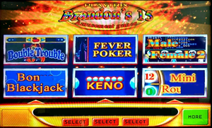 Nouveau jeu d'arcade multi-jeux Playtrix Super Brandons 15 en 1 avec bonus Blackjack, Keno, Magic Bar, 8cherry, Poker, Fever Fruit - Product Image 2