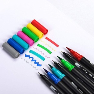 Rotuladores de Doble Punta, Pincel Real y Delineador Fino, para Lettering y Coloreo para Adultos - Product Image 4