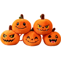 Breloques d'Halloween, poupées en peluche, peluches de 4 pouces (10 cm), porte-clés en peluche citrouille pour la décoration d'Halloween