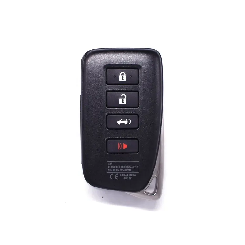 Echt 3 + 1 Knoppen 433Mhz H Transponder BG1EK Keyless Auto Smart Key Afstandsbediening Sleutelhanger Voor Lexus NX200T LX570 LX460 NX300H