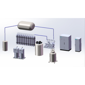 Generador de Helio Líquido de Funcionamiento Estable, Sistema de Licuefacción de Helio LHe de 4-373 K con Sistema de Control Neumático - Product Image 1