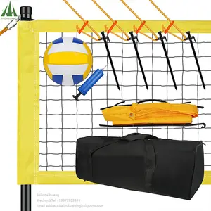 Sport Goederen 6M Hoge Kwaliteit Sport Draagbare Volleybal Netto Badminton Net Met Draagtas Outdoor