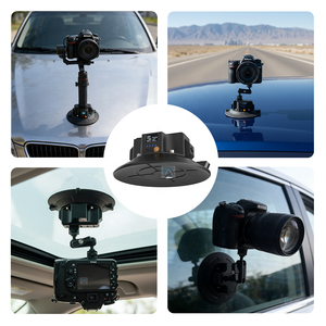 Ventouse électrique haute puissance personnalisée de 6 pouces, force d'aspiration puissante pour appareil photo, caméra d'<span class=keywords><strong>action</strong></span> et support de téléphone - Product Image 3