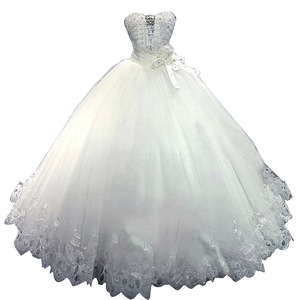 S145 Robe de mariée élégante de haute qualité, nouvelle mode, prix abordable, voile de mariée, robes de mariée pour femmes - Product Image 5
