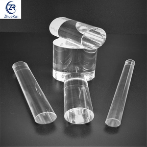 Tabung batang akrilik transparan mesin cnc banyak ukuran kustom akrilik bening ekstrusi bening berwarna-warni pipa akrilik transparan - Product Image 3