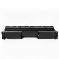 FEIYUEYUE Barra de Luz Móvil LED RGBW de 12x40W con Tira Estroboscópica Lateral, DMX, Zoom, Beam, Wash, Luz Lineal para Escenario, DJ, Club, Conciertos