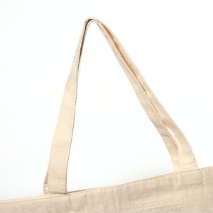 Bolso de mano de algodón de alta calidad, bolsa de algodón rosa personalizada, a la moda, OEM - Product Image 3