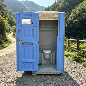 Baño Portátil Público de Diseño Europeo, Ecológico y Duradero, en Venta Directa de Fábrica, Nuevo Estilo, para Oficinas y Apartamentos, Fabricado en HDPE - Product Image 2