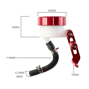 משאבת בלם אופנוע שמן מיכל צינור מים מיכל צינור שמן מיכל אחורי גליל מאסטר טנק שמן גביע - Product Image 6