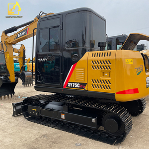 รถตักดินมือสอง Sany SY75 ที่มีความยืดหยุ่นและมั่นคง เหมาะสำหรับงานปรับระดับพื้นที่เกษตรกรรม ซ่อมแซมถนน และงานขนส่งวัสดุระยะสั้น - Product Image 1