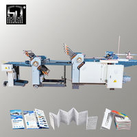 Machine de pliage de papier à alimentation automatique par aspiration, haute productivité, contrôle PLC, sans entretien, faible bruit, formats A2 A3 A4 - Meilleures ventes