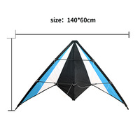 Cerf-volant de sport acrobatique à double ligne pour enfants, coloré et facile à piloter, idéal pour l'extérieur - Vente en gros