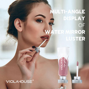 Gloss à lèvres repulpant VIOLAHOUSE en marque propre, végétalien, hydratant, effet miroir, longue tenue, waterproof, soin des lèvres - Product Image 4