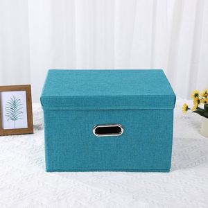 Stackable Storage <b>Bins</b> Toy Organizer Closet Clothes Storage Box with Lid - Product Image 4