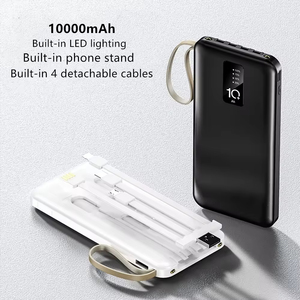 Cargador Portátil Súper Grande de 22.5W/20W con Carga Rápida Tipo-C, Pantalla LED, Alta Capacidad de 10000 mAh, Plástico - Product Image 5