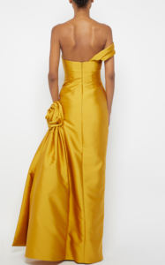 OEM thiết kế phụ nữ mới vải sexy tắt vai dài ăn mặc thời trang Crepe vải backless phụ nữ Ăn mặc - Product Image 3