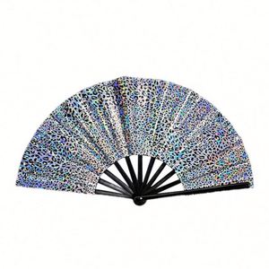 Wholesale High Quality Rainbow Bridal <b>Hand</b> <b>Fan</b> Large <b>Hand</b> <b>Fan</b> Plastic <b>Hand</b> <b>Fan</b> - Product Image 4