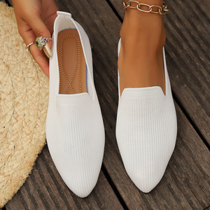 Vente directe d'usine chaussures simples décontractées pour femmes chaussures plates d'été antidérapantes légères - Product Image 4