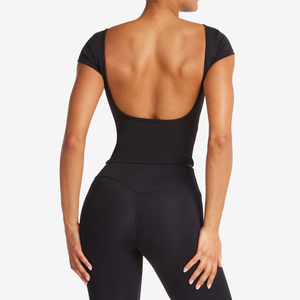 <span class=keywords><strong>Abbigliamento</strong></span> Fitness personalizzato con Logo Oem <span class=keywords><strong>abbigliamento</strong></span> donna 2024 con scollo a <span class=keywords><strong>barca</strong></span> stretto <span class=keywords><strong>abbigliamento</strong></span> da donna - Product Image 5