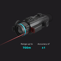 Lunette thermique professionnelle série LS avec télémètre laser et calculateur balistique pour la chasse nocturne et le tir tactique