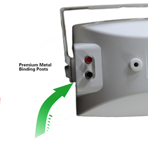 Haut-parleur mural réglable 4 pouces 100V, compatible avec les équipements audio à tension et impédance constantes - Product Image 2