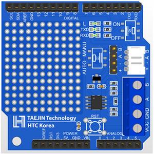 Módulo Shield MAX485 RS485 para Arduino, 5V, Transceptor TTL a RS-485 RS-422, Modo Automático/Manual, MIS0485-01 para Modbus PLC - Product Image 5