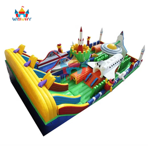 Trampoline gonflable d'usine, le grand château gonflable, parcours d'obstacles gonflable pour adultes, parc à thème gonflable - Product Image 5