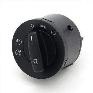 Boutons d'interrupteur de feux de brouillard et interrupteurs de commande de phares Volkswagen Golf 1K0 941 431Q Neuf pour 12v et 24v - Product Image 1