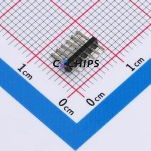PZ1.27-UP1D-6A Pin Header Through hole Component (THT),P=1.27mm Connector 1x6P 1.27mm Pin Header Through Hole - Product Image 1