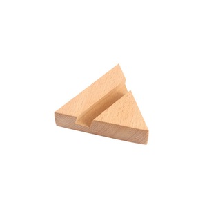 Wooden Phone And <b>Tablet</b> <b>Stand</b> Adjustable Desktop Holder Beech Wood For Home Office Gift - Product Image 4