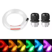 Luce Ambientale a Fibra Ottica <span class=keywords><strong>LED</strong></span> per Interni Auto, Modifica del Tetto Stellato, DC12V QY-L013 per OLIVER - Product Image 5