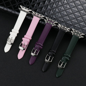 สายนาฬิกาดีไซน์นาฬิกาทรายหนังแท้รองรับ <span class=keywords><strong>Apple</strong></span> <span class=keywords><strong>Watch</strong></span> iWatch Samsung Huawei <span class=keywords><strong>GT</strong></span> - Product Image 4